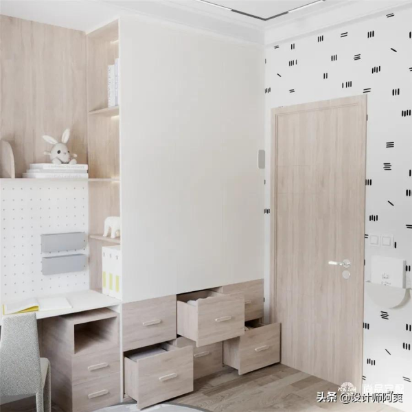 這才叫兒童房設計，比你家擺張上下床強太多了
