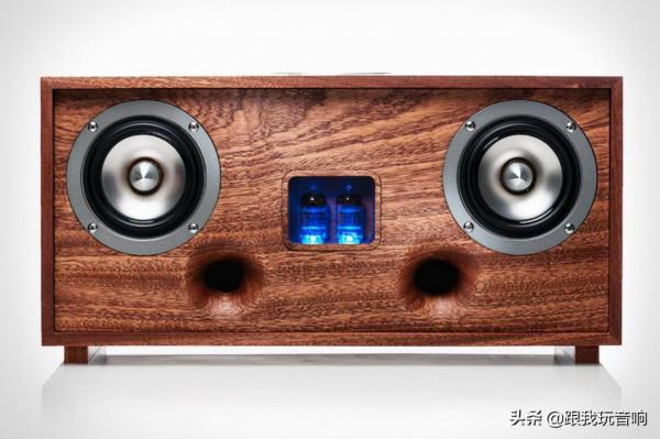 原木手工製作的數碼管前級復古音響 原木手工製作的數碼管前級復古音響