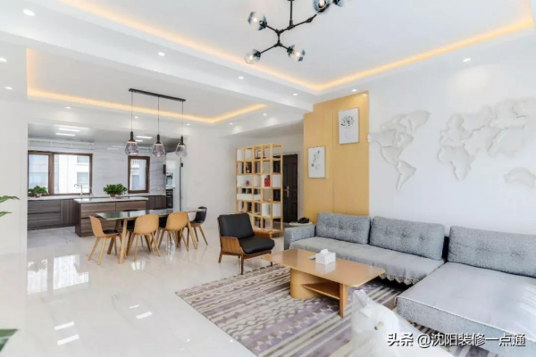 190平北歐裝修實景案例 190平北歐裝修實景案例