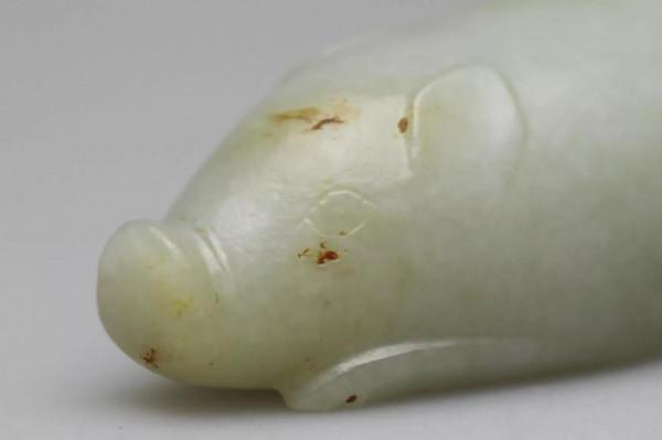 甘肅琳隆雅齋||漢代玉握豬 甘肅琳隆雅齋||漢代玉握豬