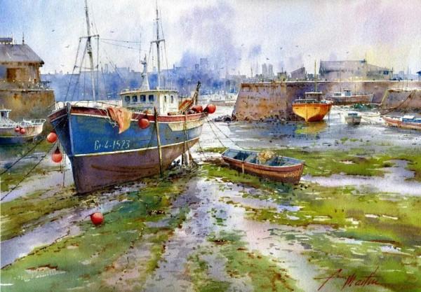 想鑽進畫中的世界，被陽光包圍，被浪漫籠罩！| 繪畫作品欣賞