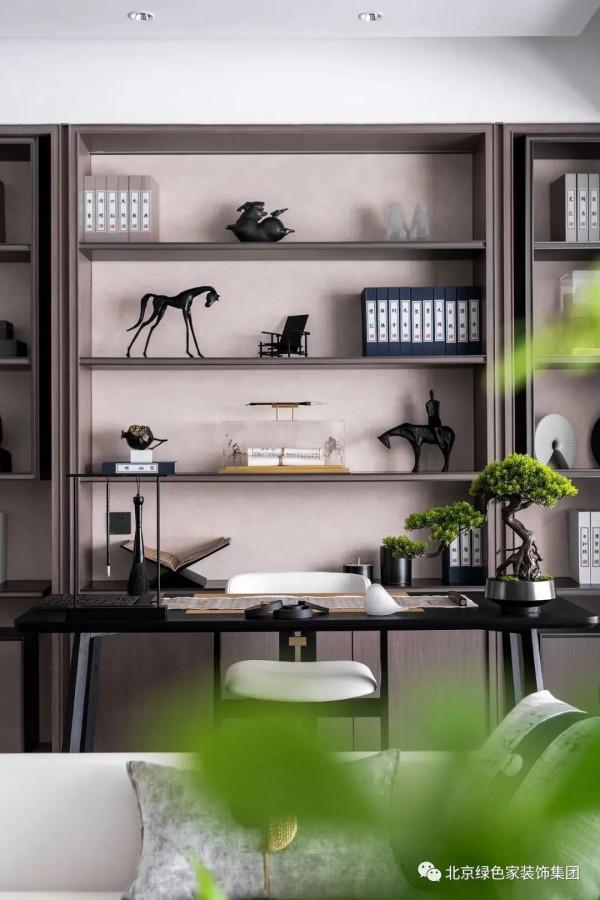 綠色家：133㎡輕奢中式，高貴典雅有氣質