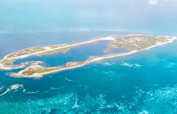 我國南華礁扼守南海水道，越南卻非法填陸45畝，偷雞不成反蝕米