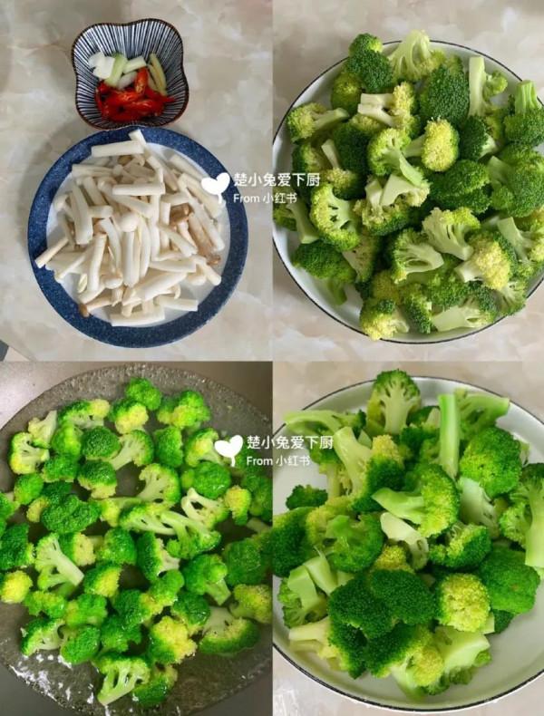 低脂低卡雙菇爆炒西藍花！夏日必備減肥餐