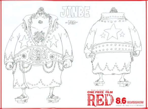 劇場版《海賊王FILM RED》原畫公開 明年8月6日上映