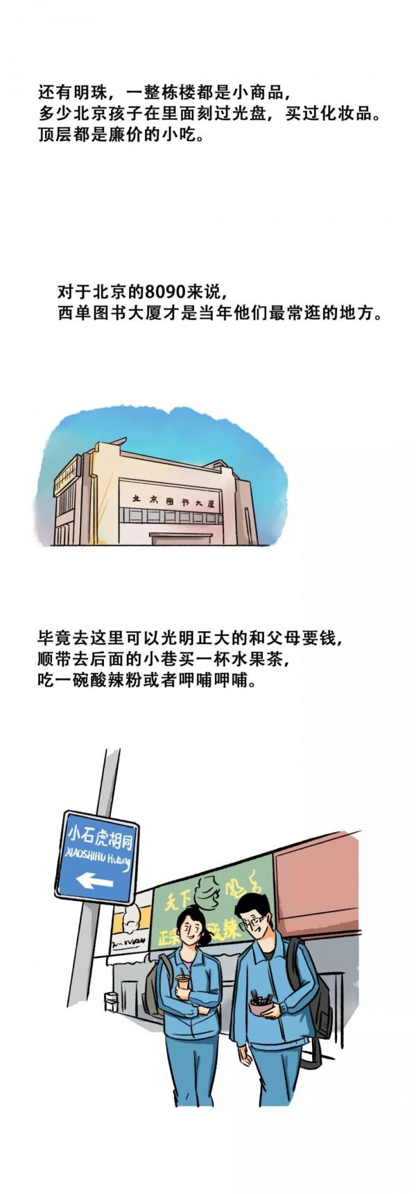 漫畫—《北京商場攻略：年輕人逛大悅城，土豪SKP，海淀人淘寶》
