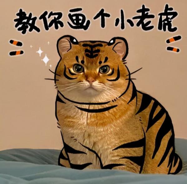 照貓畫虎~誰還不是個小腦斧啦？