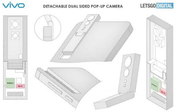 彈出式還能拆卸！vivo再獲智慧手機攝像頭專利