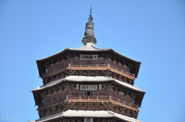 中國現存最高最古老的木塔建築