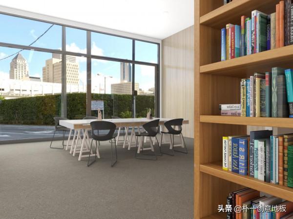 將大自然搬進室內，構建一方靜謐的閱讀空間