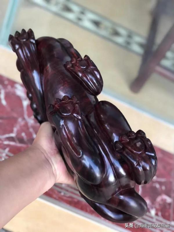 巨無霸「漢代款•貔貅」帝王紫油梨材質 巨無霸「漢代款•貔貅」帝王紫油梨材質