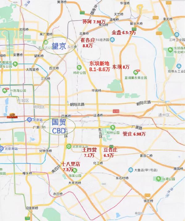 朝陽東四環,還有房價窪地 朝陽東四環,還有房價窪地