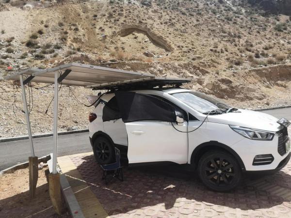 300公里續航里程的純電動車進藏（55）