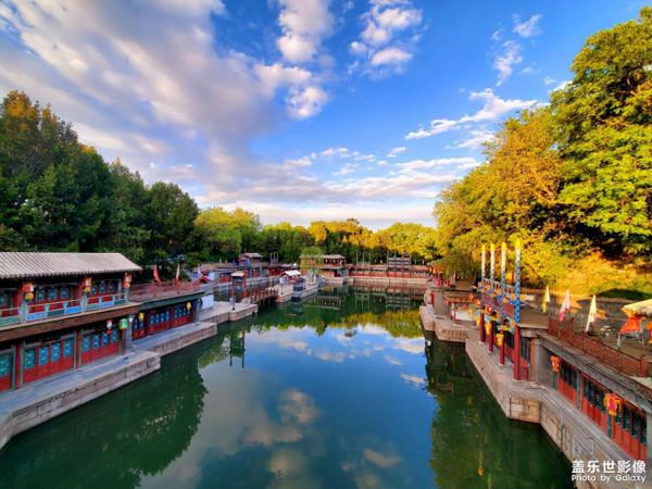 粉絲用三星手機記錄夕陽下的頤和園，有沒有驚豔到你