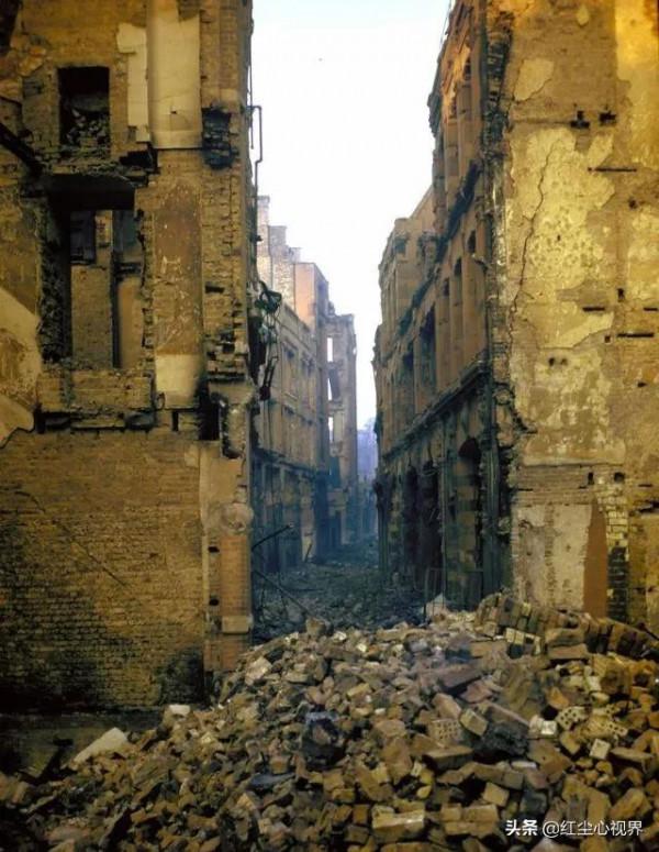 二戰德國空襲下戰火中的英國倫敦