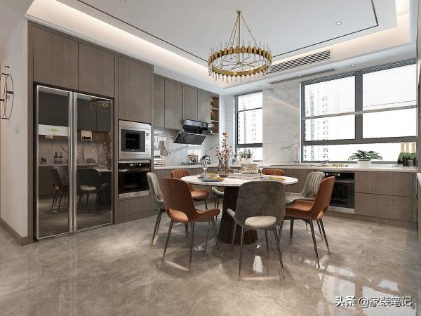 180㎡四居室，裝修成現代風，高階感滿滿，走進去就感覺幸福滿滿