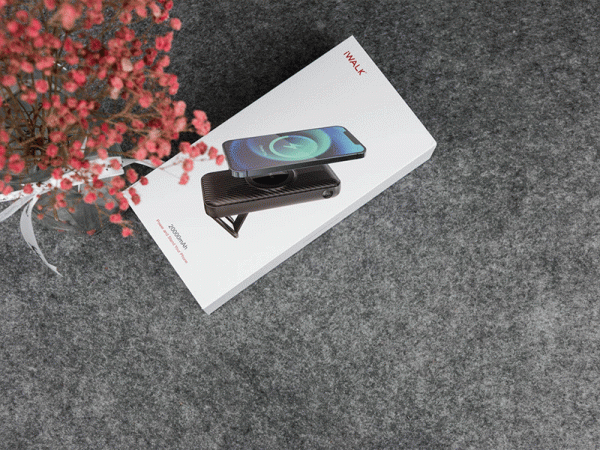 “支稜”起來，無線充電的正確姿勢：iWALK魔咔寶移動電源