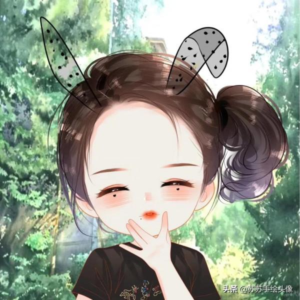 換個頭像吧，甜美可愛的女生動漫頭像，網友紛紛點贊