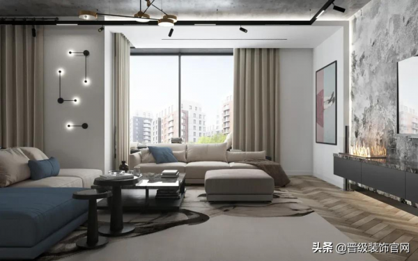 118㎡現代風格設計:混凝土色巧妙搭配,定義冷淡溫暖感 118㎡現代風格設計:混凝土色巧妙搭配,定義冷淡溫暖感