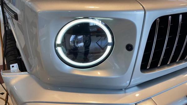外觀的點睛之筆|賓士G500改裝升級幾何多光束燻黑大燈