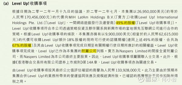 騰訊控股:附屬公司介紹 &; 收購時間線 騰訊控股:附屬公司介紹 &; 收購時間線