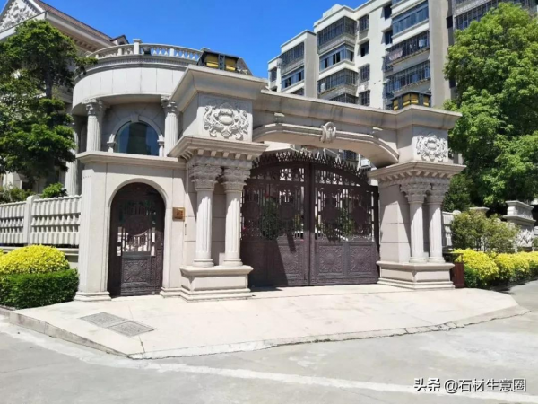 50款別墅石材圍牆大門,奢華大氣 50款別墅石材圍牆大門,奢華大氣