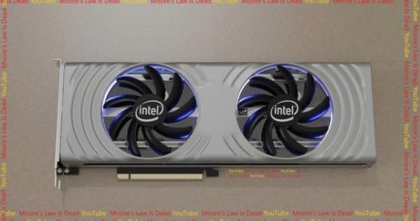 英特爾獨顯渲染圖曝光 雙散熱風扇 英特爾獨顯渲染圖曝光 雙散熱風扇