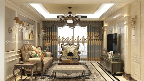 安樂窩119㎡典雅歐式風,道不盡的繁華與美 安樂窩119㎡典雅歐式風,道不盡的繁華與美