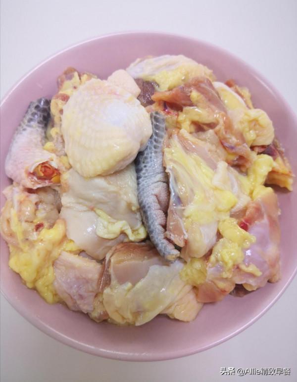 無糖無油的喜餅，適合減脂期做主食，搭配菱角雞，早餐不重樣，贊