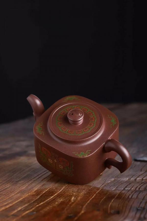 大師代表作《太極龍鳳》450cc泥料：黃龍山原礦底槽清 湯建林