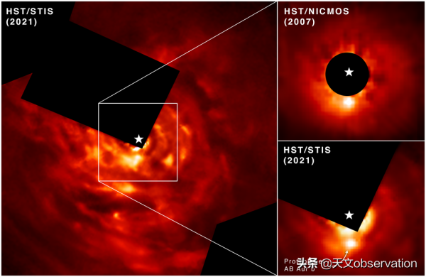 哈勃發現一顆以非常規方式形成的行星 哈勃發現一顆以非常規方式形成的行星