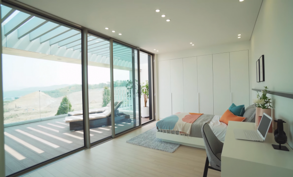 韓國的別墅裝修，200㎡外看現代大氣，內部“簡裝”還沒庭院費錢