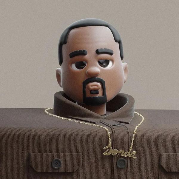 CG大法好!把侃爺、村上隆、路飛等形象做成3D模型 CG大法好!把侃爺、村上隆、路飛等形象做成3D模型