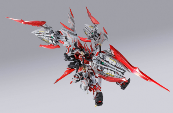 Metal Build紅異端高達紅龍改官圖追加 發生異變的超級系刺蝟高達