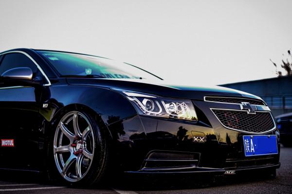 經典車型呈現迷人姿態 西安車友的氣動科魯茲改裝案例