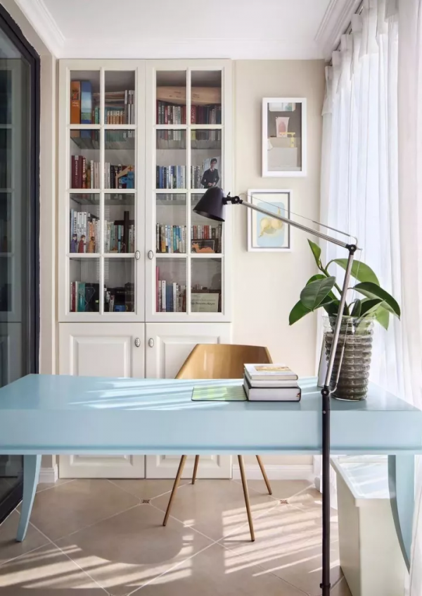 陽臺改成書房，90平擠出3間房房屋裝修效果圖，被親戚們贊爆了