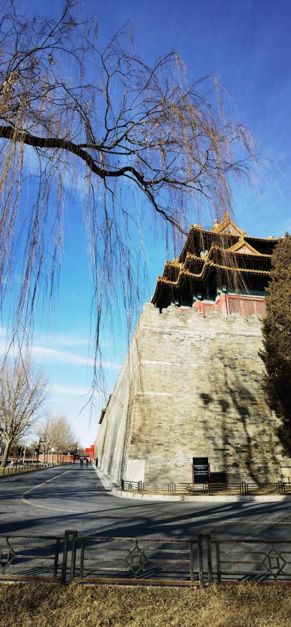 打卡故宮角樓&OpenCurlyDoubleQuote;千里江山圖&rdquo;