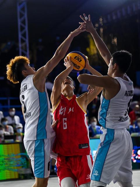 全運會-三人籃球男子19歲以下組：湖北隊奪冠