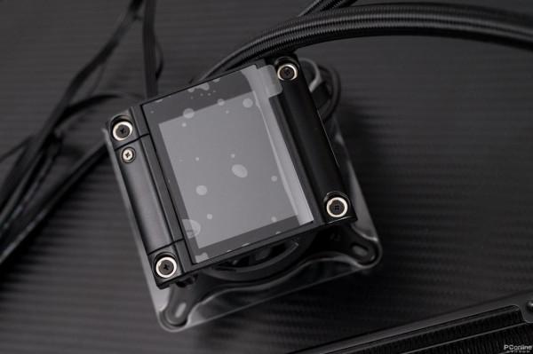 純黑靜音自帶螢幕，微星MEG CORELIQUID S360水冷散熱器圖賞