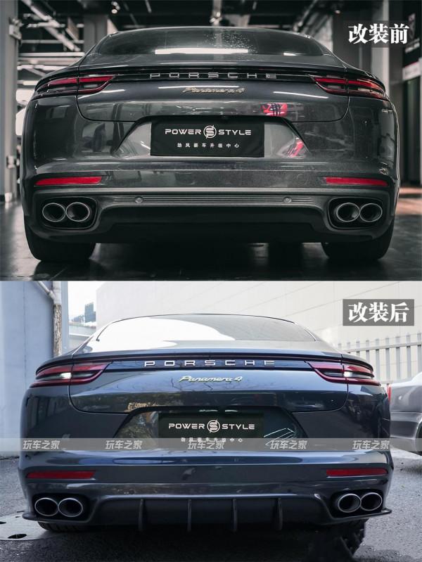 帕拉梅拉昇級輪轂、大燈、尾唇 提升整車優雅風格