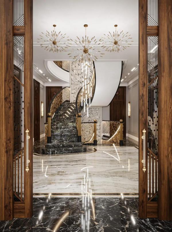 1100㎡奢華精緻的現代豪宅，室內裝飾太華麗，簡直讓人挪不開眼