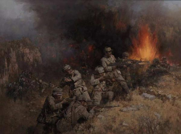 1942年馬石山慘案：日寇刺刀剮殺老百姓，10個勇士的反抗驚天動地