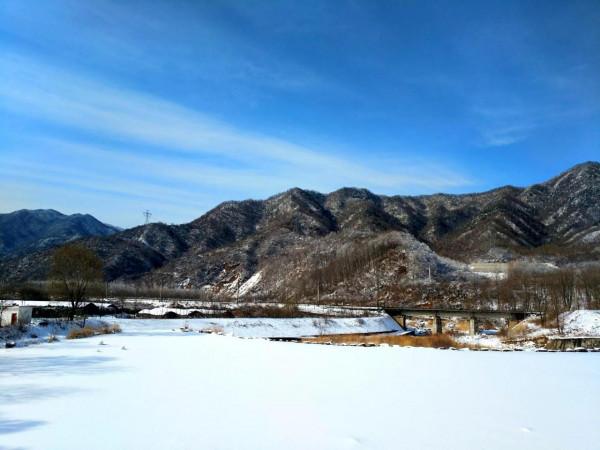 秦嶺山之雪景&num;