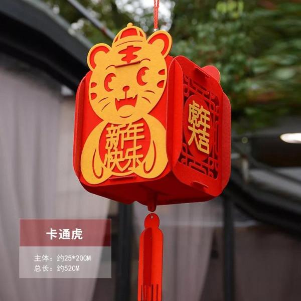 “虎燈籠”出籠了，虎年家裡掛“虎燈籠”有寓意，增添喜慶喜洋洋
