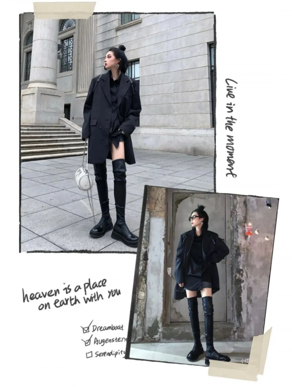 馬丁靴失寵了？今年冬天最流行的4雙靴子，百搭增高顯腿細