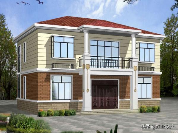 農村給父母建兩層養老房，這5套裡面任選一套，美觀經濟功能實用