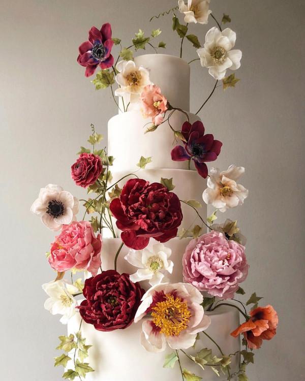 中秋插花，花團錦簇繁花似錦、月圓人團圓