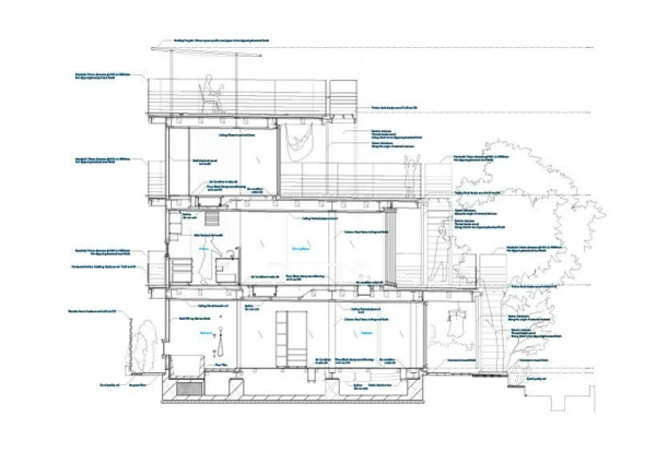 Tezuka architects新作｜梯田&OpenCurlyDoubleQuote;城堡屋&rdquo;遙望富士山景觀
