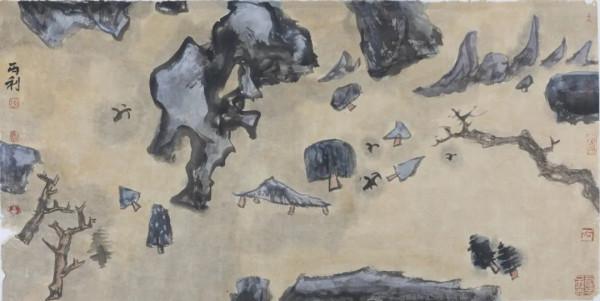 北北駐留回憶錄 陳丙曆：逍遙一遊“觀山水”，筆墨重構“山海觀”