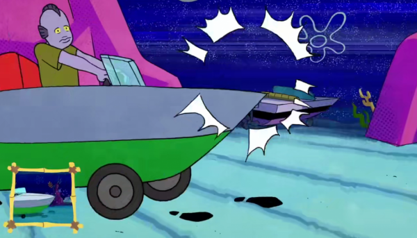 官方玩梗,當《海綿寶寶》是超級英雄動畫,主角變閃電俠,還長高了 官方玩梗,當《海綿寶寶》是超級英雄動畫,主角變閃電俠,還長高了